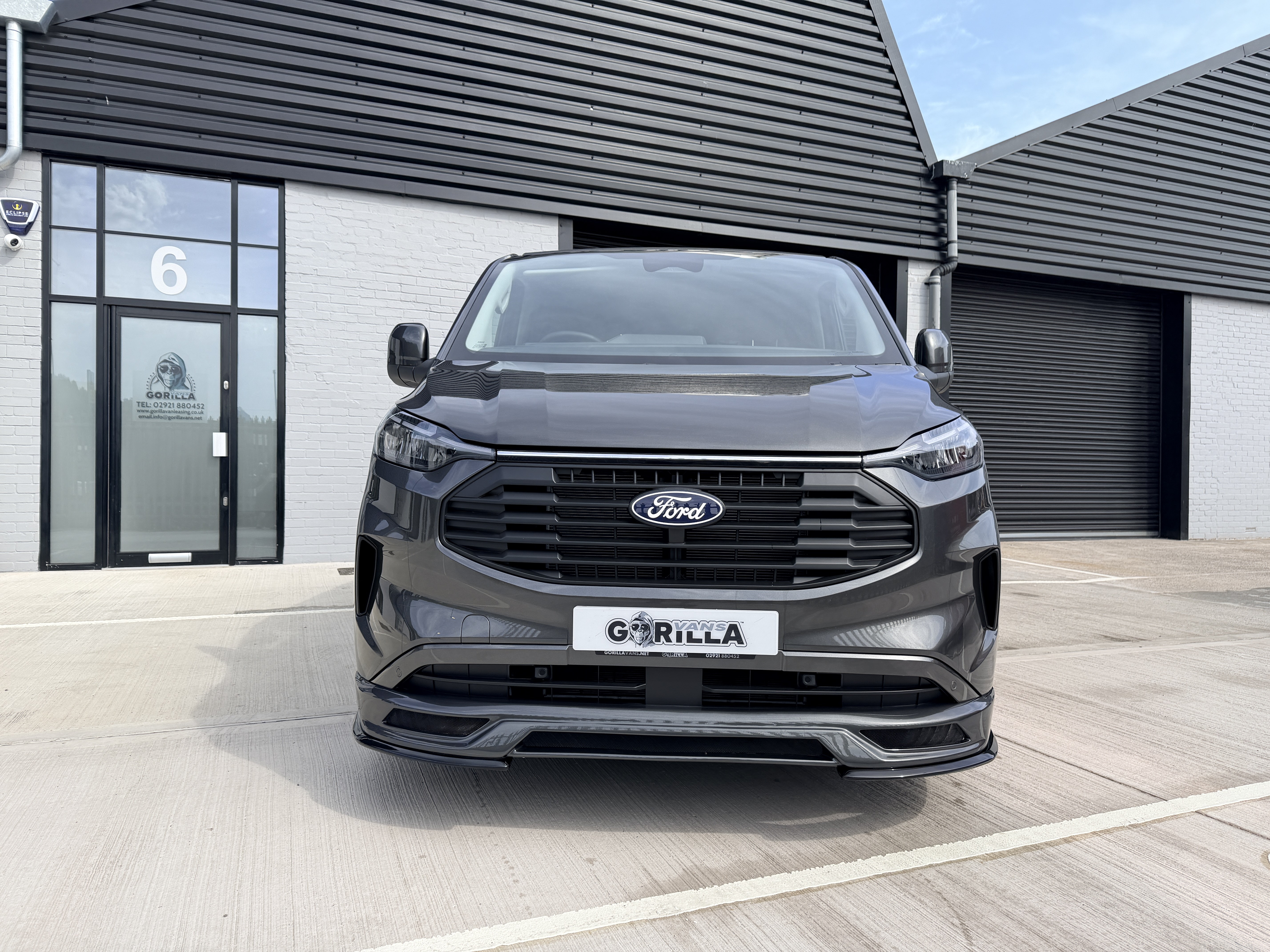 New Ford Transit Custom Magnetic Grey